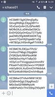 iChaos SMS capture d'écran 2