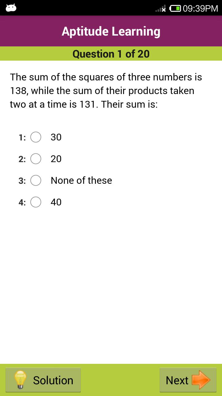 aptitude-test