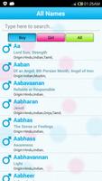 برنامه‌نما Indian Baby Names & Meaning عکس از صفحه