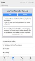 Pray Through Prayer List App Ekran Görüntüsü 1