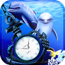 Aquarium Live Wallpaper - Analog Clock aplikacja