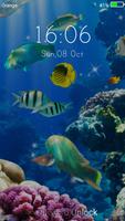 Aquarium Live Wallpaper & Lock screen スクリーンショット 1