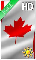 Canada Flag LWP Affiche