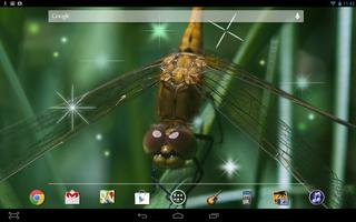 Dragonfly Live Wallpaper تصوير الشاشة 2