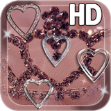 آیکون‌ Hearts HD Live Wallpaper