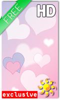 Hearts Love Live Wallpaper Cartaz