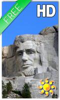 Mount Rushmore USA LWP Affiche