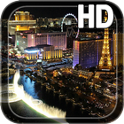 Night City Las Vegas LWP icono