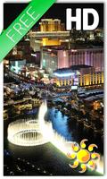 Night City Las Vegas LWP Affiche