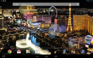Night City Las Vegas LWP captura de pantalla 2