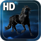 Night Horse Live Wallpaper آئیکن