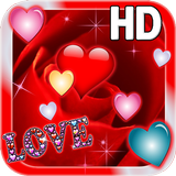Rose Hearts LWP icône