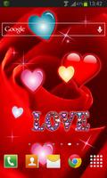 1 Schermata Rose Hearts LWP