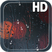 Raindrops Live Wallpaper icône