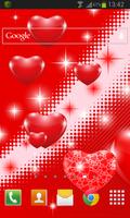 Red Hearts LWP স্ক্রিনশট 1