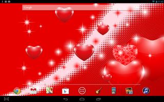 Red Hearts LWP স্ক্রিনশট 2