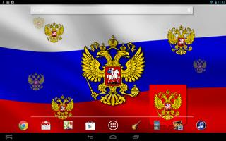 Russia Flag LWP capture d'écran 1