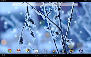 Winter Frost LWP HD capture d'écran 2