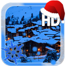 Winter Night Mountains LWP APK