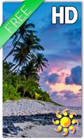 Tropical Sunset LWP Affiche