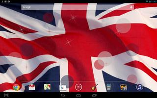 UK Flag Live Wallpaper capture d'écran 2