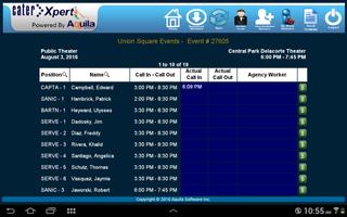 CaterXpert™ Roster स्क्रीनशॉट 1