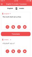 Arabic to English Translator 海报