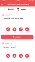 Arabic to English Translator Cartaz