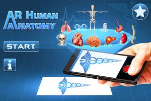 AR Human anatomy الملصق