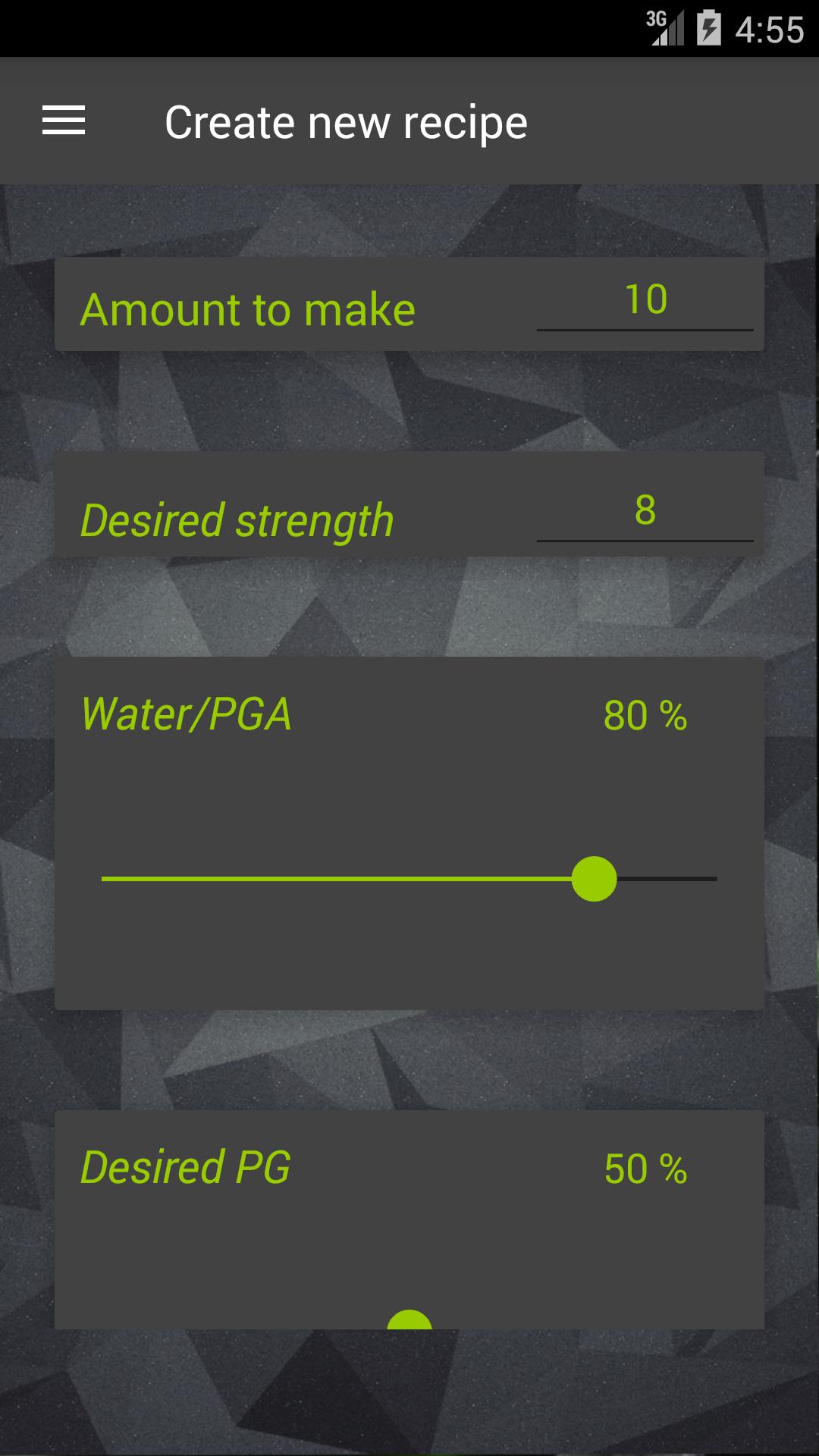 Vape E Liquid Und Coil Rechner Fur Android Apk Herunterladen