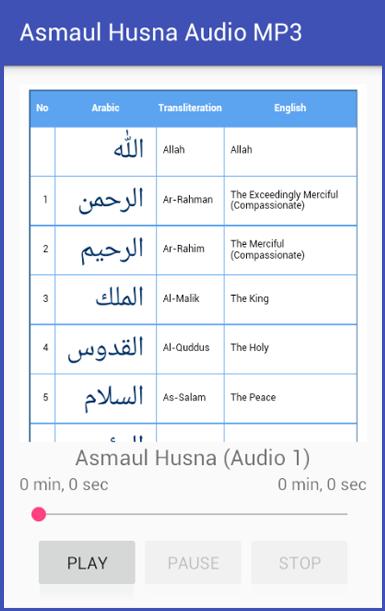 TÉLÉCHARGER ASMA ALLAH AL HOSNA MP3 ALLAH AL ASMA HOSNA MP3 TÉLÉCHARGER