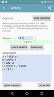 Radioactivity & Thermodynamics Questions Screenshot 3