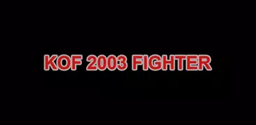 Kof 2003 Fighter Arcade