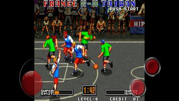 3V3 Basketball game Affiche