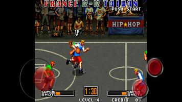 3V3 Basketball game imagem de tela 1