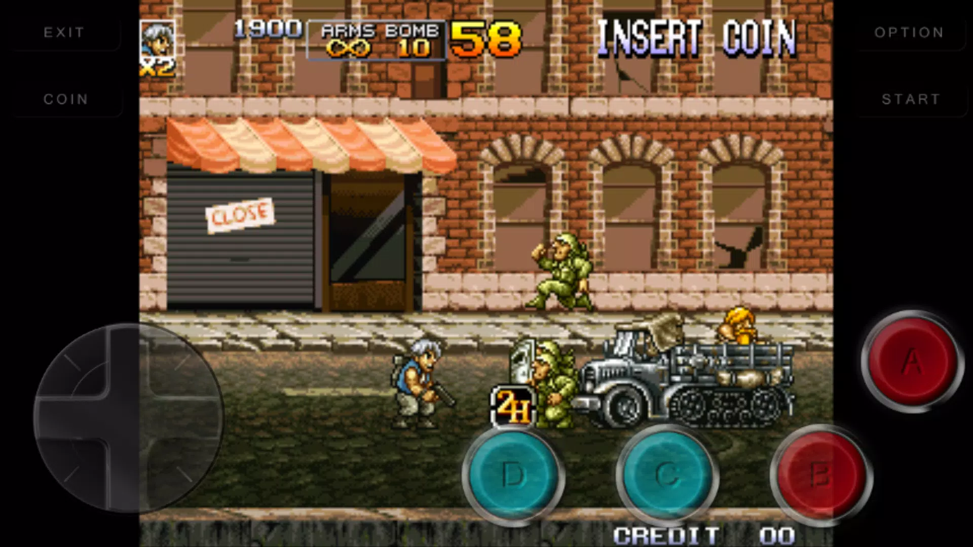 Скачать Code Metal Slug 4 Arcade APK Для Android