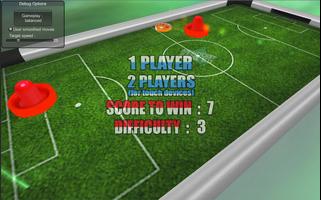 Glow Hockey - Soccer 3D ảnh chụp màn hình 1