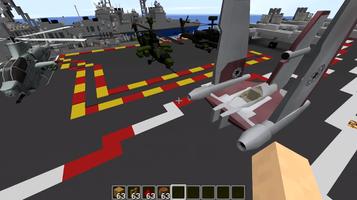 Airplane Mod Minecraft pe ภาพหน้าจอ 1