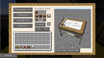 Airplane Mod Minecraft pe capture d'écran 2
