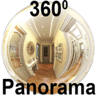 Panorama 360 flats icon