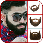 Man Mustache Beard Changer icône