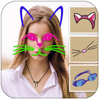 Cat Face Photo Editor-icoon