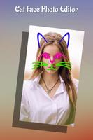 Cat Face Photo Editor captura de pantalla 1