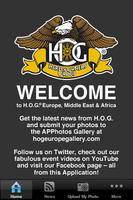 HOG - Harley Owners Group plakat