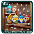 Cute Garden Stone Craft Ideas icon