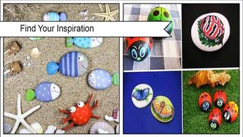 Cute Garden Stone Craft Ideas poster