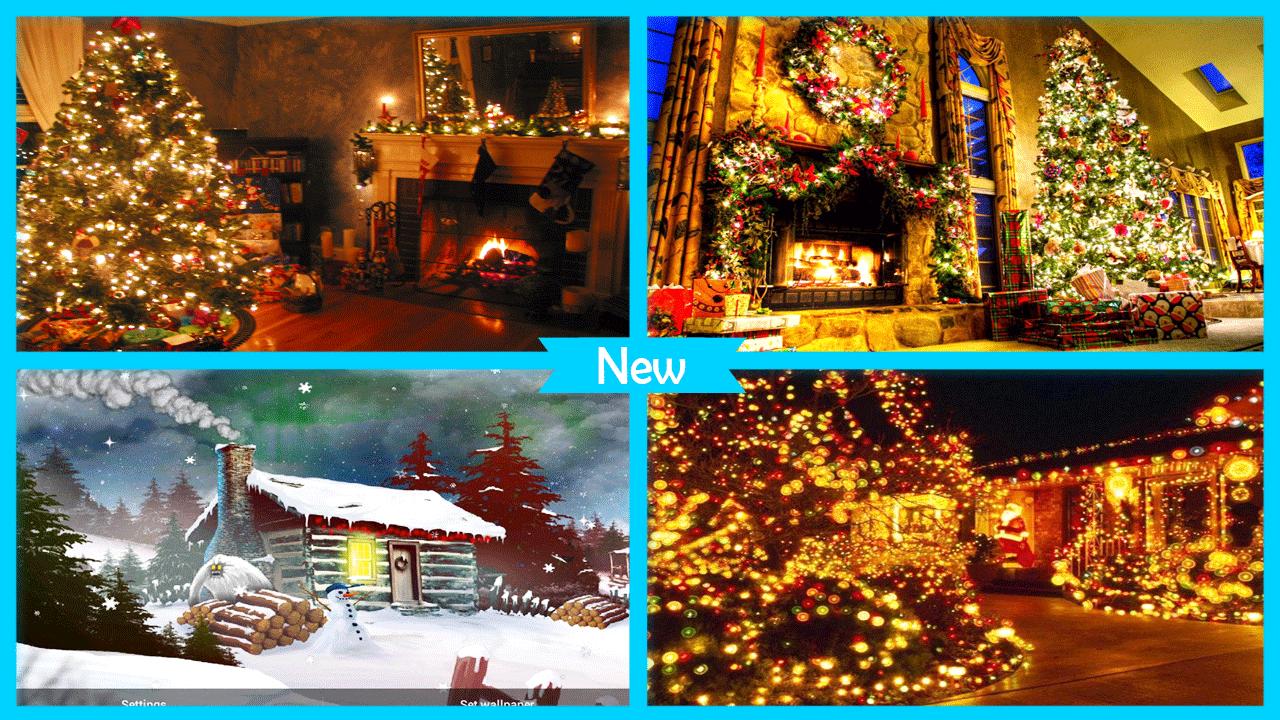 Immagini Natale In Hd.3d Live Wallpaper Camino Di Natale Hd For Android Apk Download