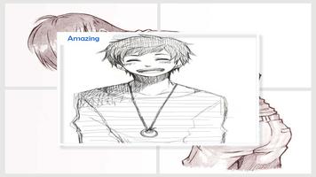 Rysunek Anime Boy screenshot 2