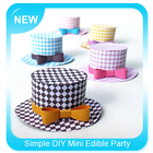 ikon Simple DIY Mini Edible Party Hats