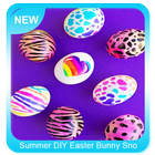 Summer DIY Easter Bunny Snow Balls simgesi